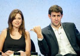 That's because the couple, identified as susan and john, recreated the now famous proposal of krasinski's character from the office jim, to the character of pam played by jenna fischer. John Krasinski Added Fuel To The The Office Hockey Feud By Trolling Jenna Fischer