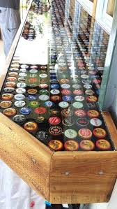 Light up your home bar in style with this awesome whiskey bottle bar decor. Top 60 Best Bar Top Ideas Unique Countertop Designs