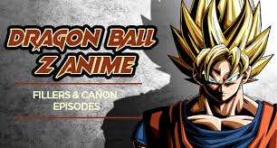 Dragon ball anime series list in order. Dragon Ball Z Filler List Episode Guide Anime Filler List