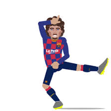 A ntoine griezmann had watched the best and wanted to do what they do.and so, when the ball came to him just to the right side of the area 50 minutes into his camp nou debut for barcelona, he did. Griezmann Take The L Gifs Get The Best Gif On Giphy