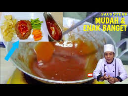 Waroeng steak and shake bagi saya memiliki cita rasa yang lain daripada warung steak lain, kuah yang kental dipadu dengan pan panas membuat rasanya semakin nikmat. Cara Membuat Saus Steak Daging Contoh Nya Mudah Enak Persiapan Hari Raya Qurban Youtube