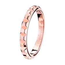 Pointe De Diamant Pink Gold Small Wedding Band Boucheron Usa Luxury Wedding Rings Gold Wedding Band Couple Wedding Rings