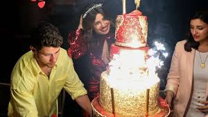 Nick Jonas Spent This Much Amount For Wife Priyanka Chopra S Five Tiered Red And Gold Birthday Cake Celebrities News India Tv With tenor, maker of gif keyboard, add popular happy birthday animated gifs to your conversations. five tiered red and gold birthday cake