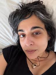 It finally happened. I'm too pale for my desi father's liking. I call my  skin tone translucent consumption chic