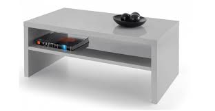 26.8 x 10.6 x 11.2 (l x w x h) Metro Grey High Gloss Coffee Table The Place For Homes