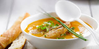 Soupe De Potiron Aux Chataignes Et Au Foie Gras Facile Decouvrez Les Recettes De Cuisine Actuelle