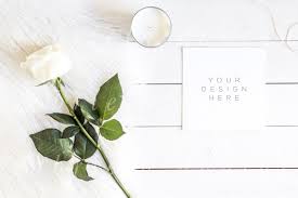 Wedding Invitatio In 2020 Invitation Mockup Square Wedding Invitations Mockup Free Psd