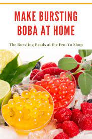 Reducing a regular juice with sugar naturally thickens it and you wouldn't have to add xanthan gum to it. How To Make Popping Boba At Home Mommy S Memorandum