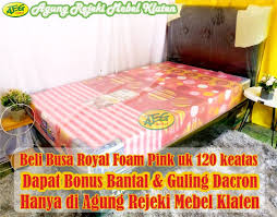 Pembayaran mudah, pengiriman cepat & bisa cicil 0%. Baper Kasur Busa Royal Foam Agung Rejeki Ajeg Meubel Facebook