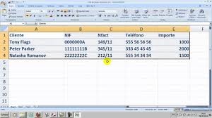 Ofimatica Excel 01 Crear Una Hoja De Calculo Simple Informatica Academia Usero Youtube