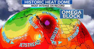 A heat dome is basically that trapping dome. Fypt2tsauc6zm