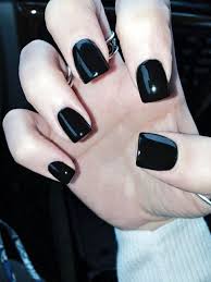 #nails #cute nails #black nails #matte black nails #matte nails #cute look #cute style #cute #chic didn't i just feature matte black nails on le blog a couple of weeks ago?! Pin On Makeup Hair Nails