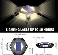 Modern Simplicity Solar Waterproof Aluminum Alloy PC Hexagon LED Buried  Landscape Lighting Outdoor Light For Garden