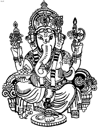 Includes images of baby animals, flowers, rain showers, and more. Ganesha Coloring Pages Ganesha Drawing Om Symbol Art Coloring Books