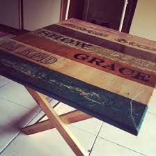 Pin De Iclal Tuncer En Ahsap Boyama Muebles De Madera Reciclada Ideas De Muebles Pintados Mesa Plegable Madera