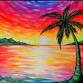 Neon Paradise Sunset - ADD A CANDLE event image