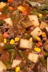 Ground Beef Vegetable Soup Recipe Vegetable Soup Recipes Soup With Ground Beef Soup Recipes