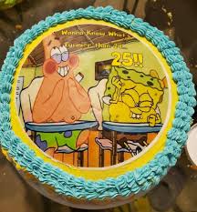 spongebob square pants 25 cake wanna know what s funnier then 24 cakes spongebob homemadecakes birt spongebob cake spongebob birthday 25th birthday cakes