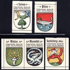 1336 entstand die stadt wehlau: Wappen Labiau Landsberg Pillau Wehlau Wormditt 5 Ostpreussen Sammelmarken Ebay