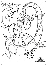 Free printable coloring pages jungle book 2 coloring pages. Disney Jungle Book Shanti And Kaa Coloring Pages