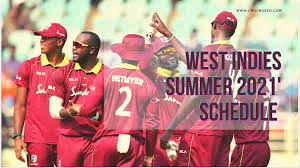 A good competition is expected between both teams. Cricket Schedule West Indian Summer 2021 Vs South Africa Australia Pakistan June August 2021 Cricindeed