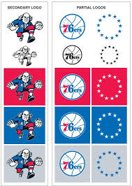 The top logo is just colored pencils, the bottom logo was done on scratch board. Update The Sixers Will Apparently Not Use That Secondary Logo Crossing Broad