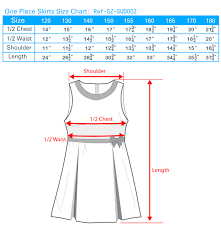 school skirt size chart