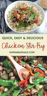 Chicken Stir Fry Recipe Recipe In 2021 Stir Fry Recipes Chicken Delicious Dinner Recipes Recipes