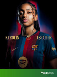 ⚽🇧🇷 FUTEBOL FEMININO | O Barcelona anunciou nesta ter&ccedil;a-feira (4) a contrata&ccedil;&atilde;o da atacante Kerolin, do Manchester City e da Sele&ccedil;&atilde;o Brasileira. A negocia&ccedil;&atilde;o, avaliada em 1,2 milh&atilde;o de euros (cerca de