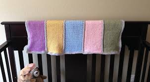 Reversible tunisian stripe baby afghan. Tunisian Crochet Afghan Patterns Craftsy