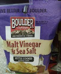 Boulder Canyon Chips Malt Vinegar Sea Salt Boulder Canyon Chips Malt Chips