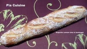 Baguette Comme Chez Le Boulanger Pia Cuisine Boulangerie Farine T55 Sucreries