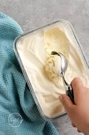 With the ice cream maker turning, pour in the milk mixture. Easy Homemade Ice Cream Recipe A Pinch Of Healthy