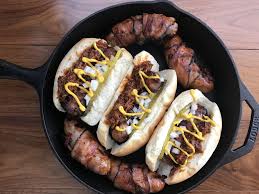 Bacon Wrapped Pork Sausage Oc Food Bacon Wrapped Pork How To Cook Shrimp