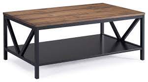 Get it as soon as thu, apr 8. 48 Distressed Farmhouse Coffee Table Reclaimed Barnwood Black Industrial Coffee Tables By Walker Edison Houzz