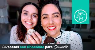 3 recetas con chocolate para compartir