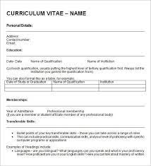 Also will give ideas and strategies to develop your own resume. Empty Resume Format Firusersd7 Curriculum Vitae Template Resume Template Cv Template