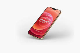 Free Isometric Iphone 12 Mockup Psd Template In 2020 Mockup Psd Iphone Mockup Isometric