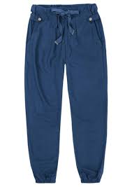 Look Calça Jeans Com Elastico Na Perna Calca Feminina Em Tecido De Viscose Sarjada Com Modelagem Jogger Azul Em 2020 Calca De Tecido Modelos De Calcas Femininas Moda Calcas