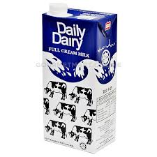 Daily Dairy Full Cream Milk Uht 1l Shopee Malaysia
