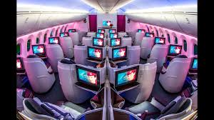 cabin tour qatar airways boeing 787 8