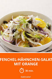 Fenchel Hahnchen Salat Mit Orange Rezept Fenchel Salat Mit Rezepte