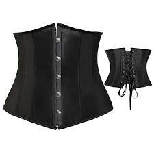 Having a good and fitted corset can help you build perfect body! Buy Women S Satin Lace Up Boned Bridal Underbust Corset Top Sexy Lingerie Waist Trainer Belt Bustier At Affordable Prices Free Shipping Real Reviews With Photos Joom