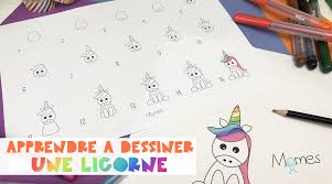 Dessin facile a faire et beau pour debutant. Apprendre A Dessiner Une Licorne Momes Net