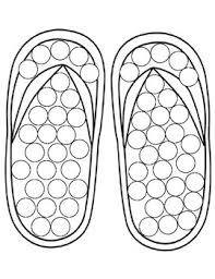 All you need are some dot markers and you're set! Dot Marker Printables Free Summer Novocom Top