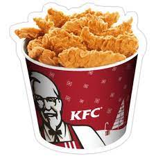 Kfc Bucket Sticker By Daniel Shoe Kfc Fried Chicken Food
