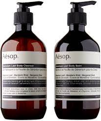 Geranium Leaf Body Care Duet Set 500 Ml By Aesop Ssense Canada