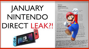 How to watch, start times and predictions. January Nintendo Direct Leak Looks Insane Youtube