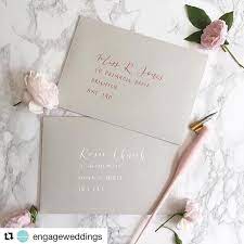 Repost Engageweddings With Get Repost First Impressions Are Everything Wedding Stationery Wedding Envelopes Handwritten Handwritten Wedding Invitations