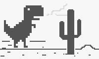 You can play google dino absolutely in any browser and on any mobile device. Chrome Dino Play Chrome Dino Online On Agame